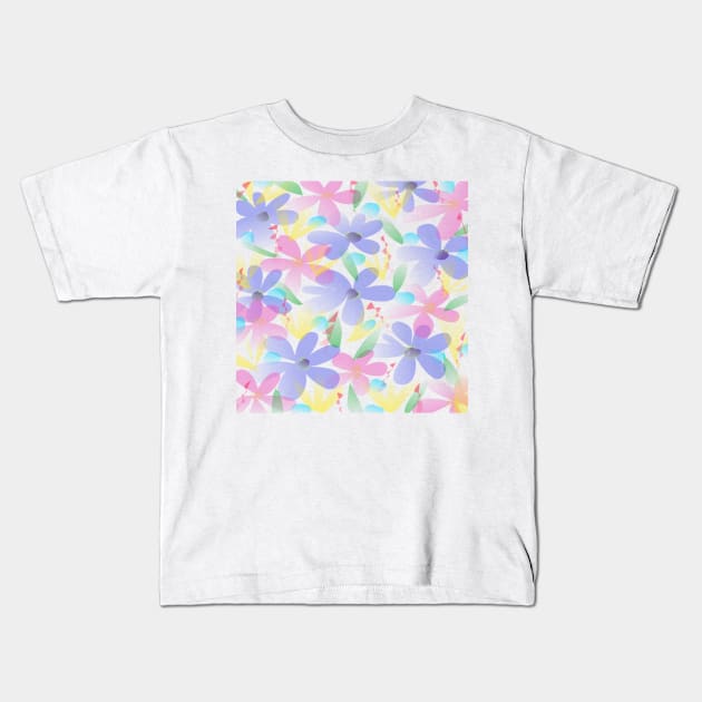Flower Power Kids T-Shirt by GemmasGems